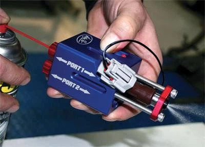 Motion Pro 08-0595 Fuel Injector Cleaner Kit for EV6 Older Model H-D - Image 1 of 3