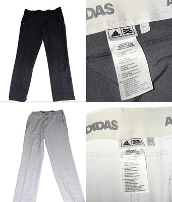 Adidas Ultimate 365 Performance Golf Pants 2pc Lot Men's 36x32 Gray - Image 1 of 4