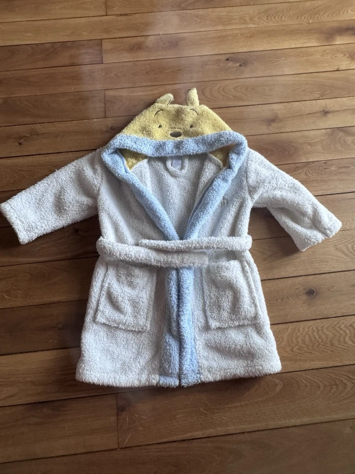 Winnie Pooh Bademantel C&A Gr 92/98 - Bild 1 von 4