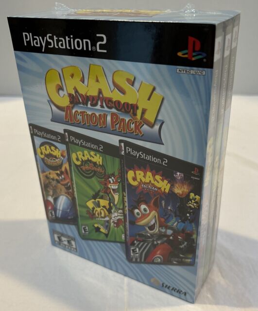 Crash Bandicoot Ps2 Coleção (6 Jogos 4 Dvds) - Nitro - Escorrega o Preço