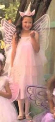 DISFRAZ DE HADA UNICORNIO ROSA 3T GRANERO CERÁMICA VINTAGE NUEVO CON ETIQUETAS Foto 1 de 3