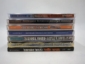 90S CD LOT Sublime Kid Rock Marilyn Manson Rage Against The Machine Ugly Kid Joe - Picture 1 of 3