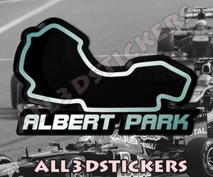 Adesivi Resinati 3D Circuito Albert Park 13x8 cm - Imagen 1 de 1