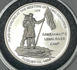 Lewis & Clark Expedition Collector Proof Coin 1 Troy Oz .999 Fine Silver Round - Picture 1 of 14