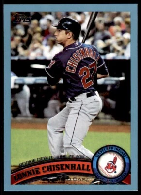 2011 Topps Update Blue Lonnie Chisenhall Rookie Cleveland Indians #US193 - Imagem 1 de 2