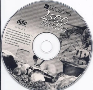 2500 Recettes et autres conseils de savoir-vivre (CD, TLC Edusoft 1999) - Zdjęcie 1 z 1