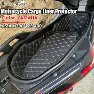 For Yamaha XMAX XMAX 300 125 400 Seat Trunk Cargo Liner Protector Boot Mat - Picture 1 of 13