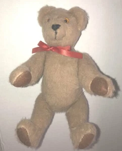 Vintage USA Künstler Teddybär von Wanda Jackson 8" OOAK Original Wollfilz NEUWERTIG - Bild 1 von 6