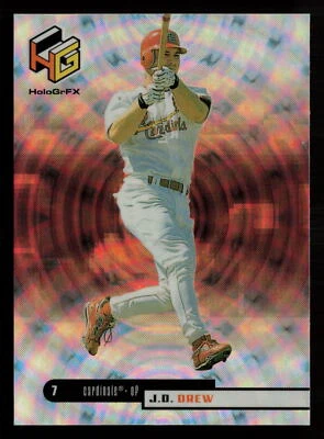 1999 Upper Deck HoloGrFX J.D. Drew #49 St. Louis Cardinals Baseball Card - Image 1 of 2