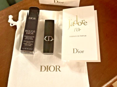 DIOR VIP Perfume Jabón Lápiz Labial J'adore BOLSO Vacaciones Cumpleaños Niña Set de Regalo 🌈 - Foto 1 de 4