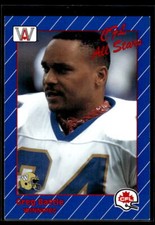 1991 All World CFL #59 Greg Battle Near Mint or Better