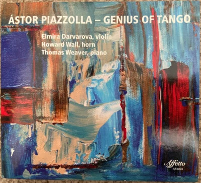 Astor Piazzolla - Genius Of Tango - Darvarova/Wall/Weaver - 2CD - 2020 -Like New - Image 1 of 4