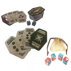 Disney Parks Star Wars Galaxy's Edge Sabacc Card and Dice Set - Picture 1 of 6