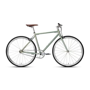 EIRA Trendy Bicycle Urban Commuting Retro Steel Frame Road Bike Single-speed - Picture 1 of 18