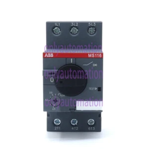 Arranque manual de motor ABB MS116-1.6 1.0-1.6A 1SAM250000R1006 nuevo 1x - Imagen 1 de 6