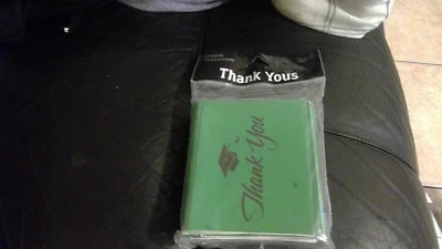 Graduation Congrats Grad Green Thank You (25 pack) - Image 1 of 2