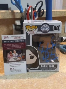 Ming-Na Wen Agents of Shield signed Agent May The Calvary Funko Pop JSA AF29946 - Picture 1 of 9