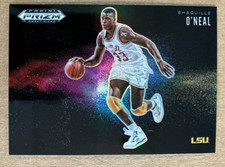 2022-23 Panini Prizm Draft Picks Basketball Shaquille O'Neal Color Blast SSP