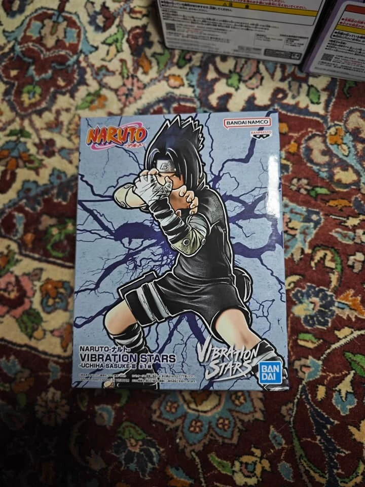 Naruto Sasuke Uchiha III Figure Bandai Banpresto Vibration Stars Nuova - Immagine 1 di 1