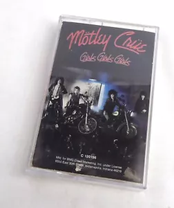 Musikkassette - MÖTLEY CRÜE - Girls Girls Girls - Tape MC - Imagen 1 de 1