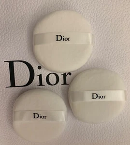 Dior Makeup Face Power Puff x 3 - Picture 1 of 3