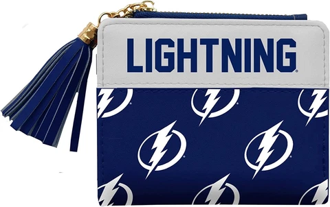 NEW! TAMPA BAY LIGHTNING MINI ORGANIZER WALLET Cover