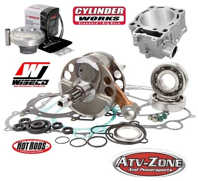 Kit de reconstrucción Yamaha YFZ 450 2006-2009 Hot Rods Wiseco cilindro 11,4:1 funciona 95 mm Foto 1 de 4