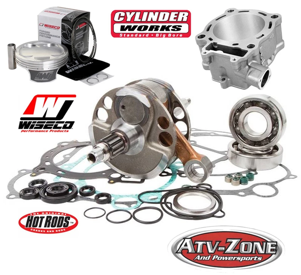 Kit de reconstrucción Yamaha YFZ 450 2006-2009 Hot Rods Wiseco cilindro 11,4:1 funciona 95 mm Foto 1 de 4