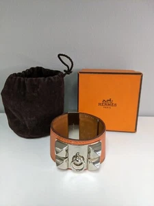 Luxury Hermes CDC Bracelet/ Orange - Picture 1 of 7