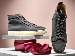 Christian Louboutin Orlato High Top Trainers Size UK 6 - EU 40 - Picture 1 of 10