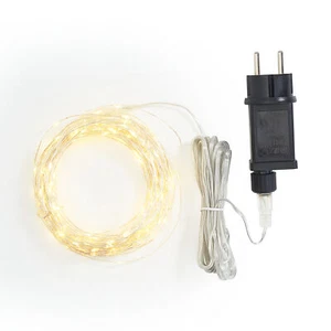 Catena Luminosa Micro LED con Trasformatore 200 Lampade 20m Illuminazione Natale - Foto 1 di 5