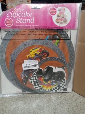 Decoración de fiesta de cumpleaños para camión de 3 niveles Foto 1 de 3