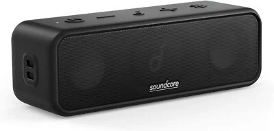 Anker Soundcore 3 Portable Bluetooth Speaker Stereo Waterproof 24Hr Play |Refurb - Image 1 of 4