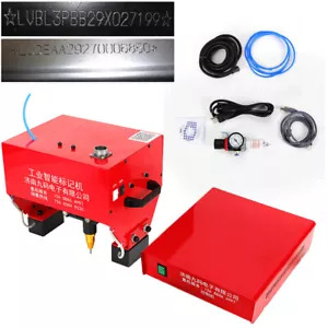 Portable handheld pneumatic dot peen marking machine VIN code 110*70mm - Picture 1 of 10