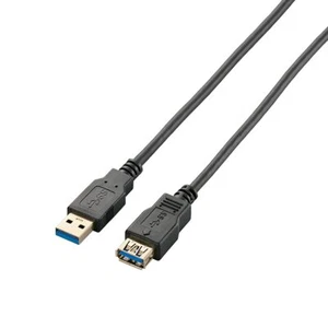 Elecom USB cable USB3E20BK from Japan - Picture 1 of 4