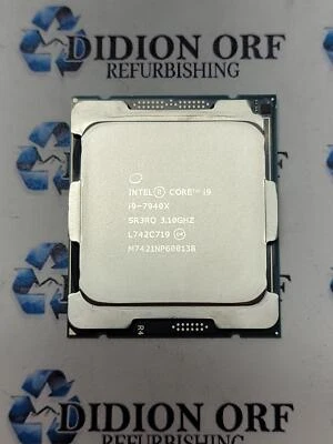 INTEL Core i9-7940X SR3RQ 3.10 GHz 19.25 MB 165 W SKU 14950 - Image 1 of 2