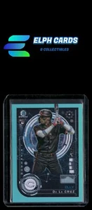 2024 Bowman #BAI-1 Elly De La Cruz Bowman A.I. Aqua Refraktor #/125 - Bild 1 von 2