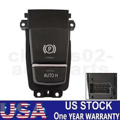 Parking Brake/Auto-Hold Switch 61319385029 for BMW 528i 535i 550i 640i 650i X3 Foto 1 de 4