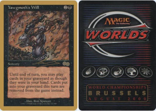 Yawgmoth's Will - Nicolas Labarre - 2000 ~ Moderately Played World Championship  - Image 1 of 1