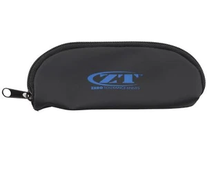 Cuchillo de tolerancia cero con cremallera estuche de almacenamiento de viaje tamaño pequeño 5,25" cerrado - Imagen 1 de 3