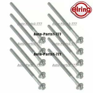 2710160369 10*ELRING Engine Cylinder Head Bolts For MERCEDES-BENZ C230 SLK250 - Picture 1 of 4