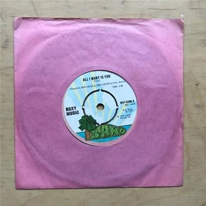 ROXY MUSIC ALL I WANT IS YOU 7" 1974 WITH YOUR APPLICATION'S FAILED UK - Picture 1 of 2