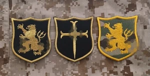 NSWDG DevGru Gold SQN Crusader 3 Patch Set  - Picture 1 of 1