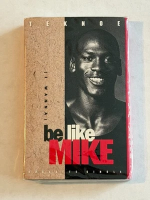 Michael Jordan Teknoe  (I Wanna) Be Like Mike SEALED CASSETTE RARE Bulls HOF - Image 1 of 2