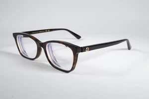 Gucci Brille GG0613O Damen Braun 002 Vollrand Kunststoff Brille Brillengestell 52mm - Bild 1 von 4