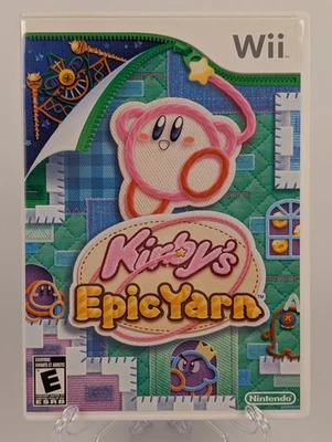 Kirby's Epic Yarn (Nintendo Wii, 2010) ➡️CIB Complete  - Tested - Near Mint 📀! - Image 1 of 4