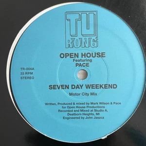 Open House Ft. Pace Seven Day Weekend (Motor City Mix)/(Brennan Green's Ontario - Foto 1 di 3