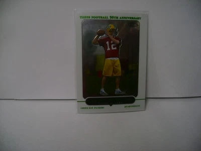 Aaron Rodgers 2005 Topps cromo 50 aniversario #190 novato Foto 1 de 4