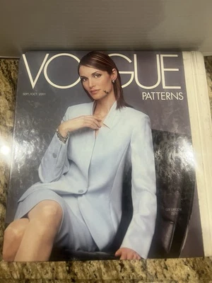 Vintage Sept-October 2001 VOGUE Store Sewing Pattern Catalog Book Autumn - Image 1 of 4