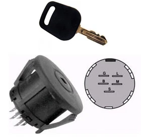 CUB CADET, MTD 725-04228, 725-04228 Replacement Ignition Switch With Keys - Picture 1 of 2